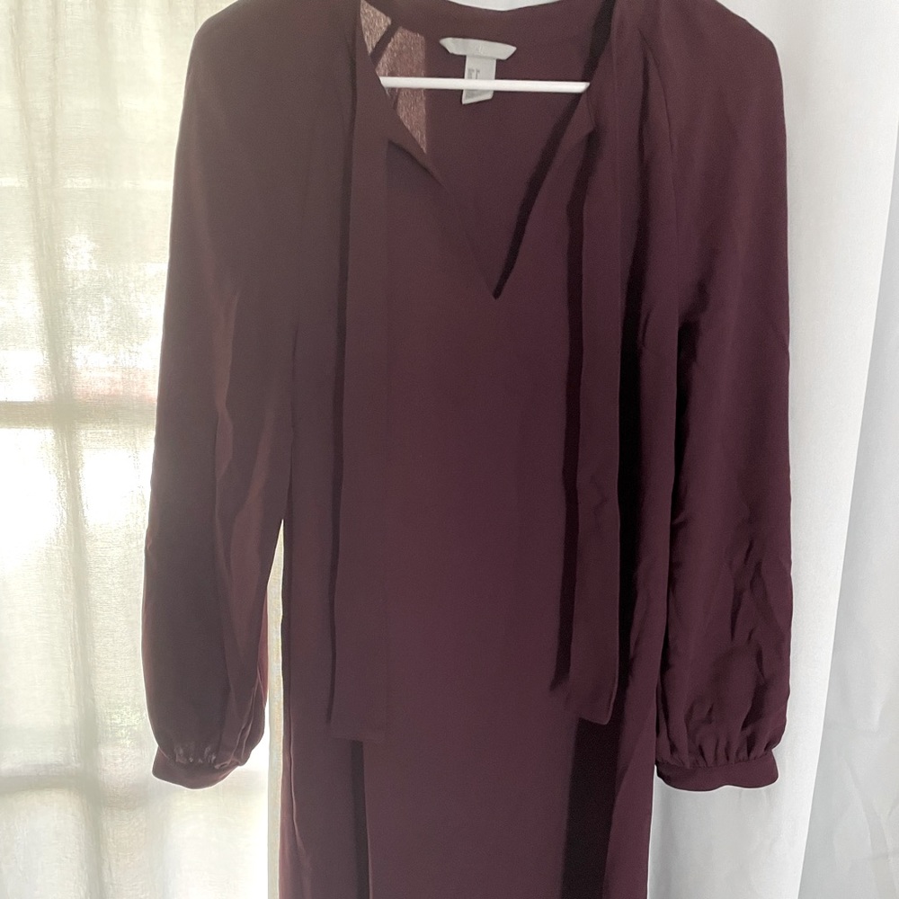 Maroon dress